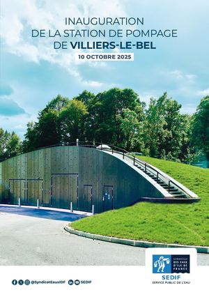 Inauguration de la nouvelle station de pompage de Villiers-le-Bel