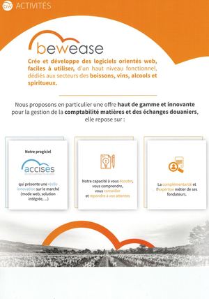 Plaquettes Commerciales bewease
