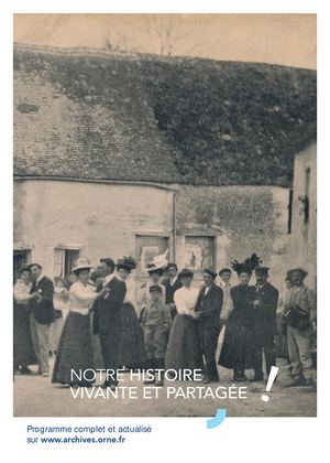 2025/2026 : La saison culturelle des Archives et du Patrimoine de l'Orne