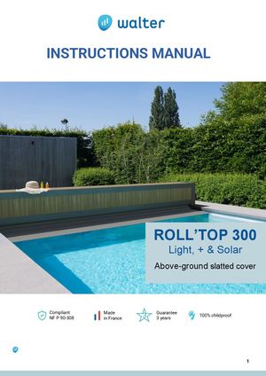 ROLLTOP 300 Light, + & Solar - Installation Manual