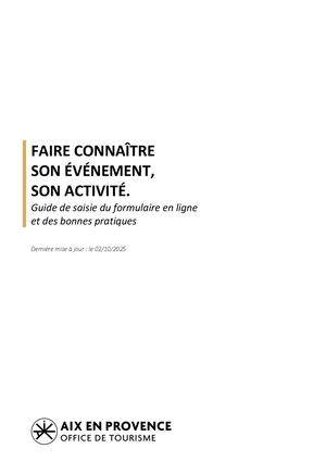 Guide de Saisie Fomulaire Apidae