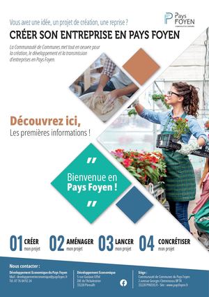 Créer Son Entreprise En Pays Foyen A5 2025