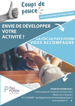 Coups De Pouce Entreprises Pays Foyen 2025 V2