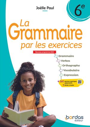 Extrait La Grammaire Par Les Exercices 6e (Edition 2025)