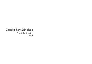 Portafolio Camilo Rey