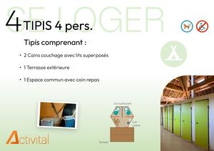 Descriptif Tipi 4 Personnes