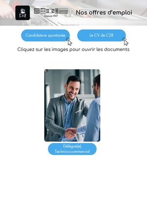 Offres d'emploi C2R
