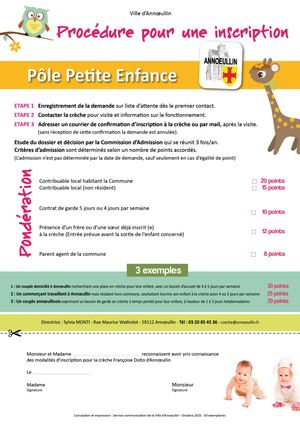 Procédure Pour Une Inscription Crèche