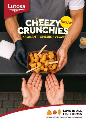 Leaflet Cheezy Crunchies NL