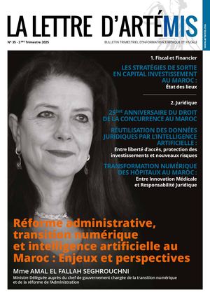 LETTRE ARTEMIS N°35 - Trimestre 2 2025