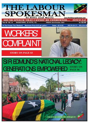 The Labour Spokesman: October 3, 2025