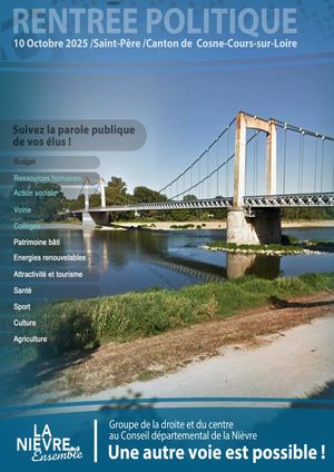 Parole des élus de La Nièvre Ensemble n°1