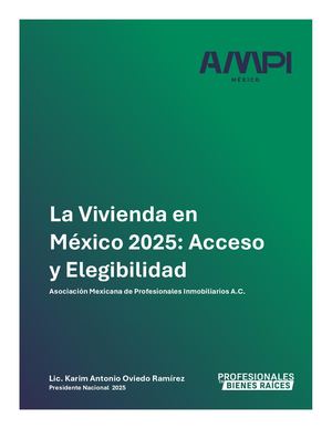 La Vivienda En México En 2025 Análisis Integral De La Crisis De Acceso Y Elegibilidad