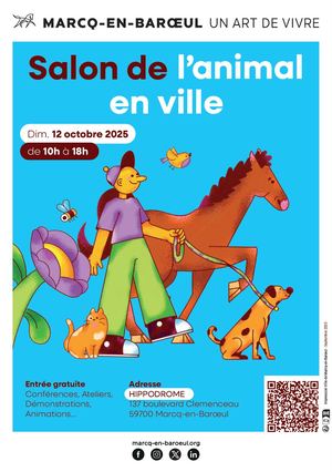 Salon de l'animal en ville
