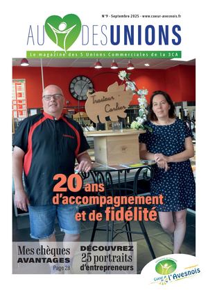 Au Coeur des Unions, n°9 - Septembre 2025