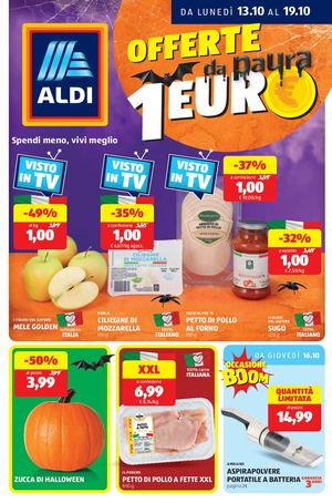 Aldi Offerte Da Lunedi 13 Ottobre