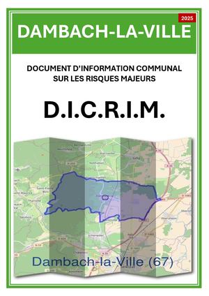 Dicrim 2025 Dambach La Ville Ccbarr Vd