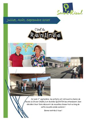Bulletin Septembre 2025
