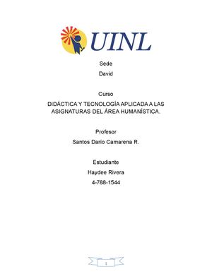 Trabajo Lunes 6 Oct