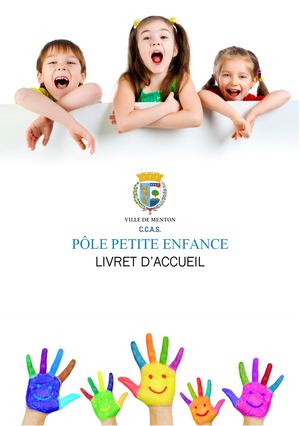 Livret d'accueil Petite Enfance 2024