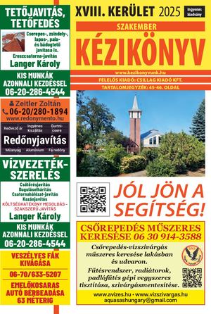 Tizennyolcadik Kerület Kézikönyve 2025 Internet