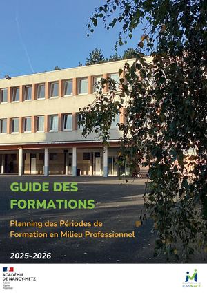 Lpjm Guide Des Formation 2025 2026
