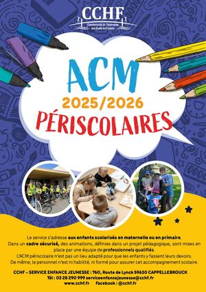 ACM Périscolaire 2025-2026