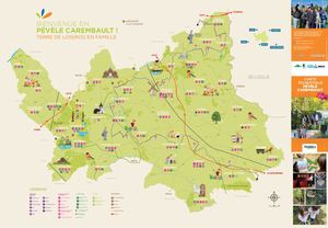 Carte Touristique de la Pévèle Carembault