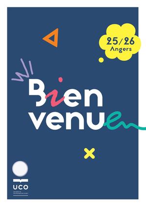 Bienvenue à l'UCO Angers 25-26