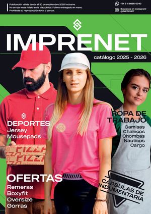 Catálogo IMPRENET 2025/2026