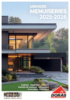 DORAS catalogue Univers menuiseries 2025-2026
