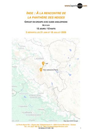 À La Rencontre De La Panthère Des Neiges 2026