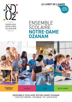 Notre Dame Ozanam Revue 23/24