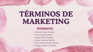Términos De Marketing