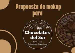 Catalogo Mokup Chocolates del Sur_Fermin Lopez Marquez
