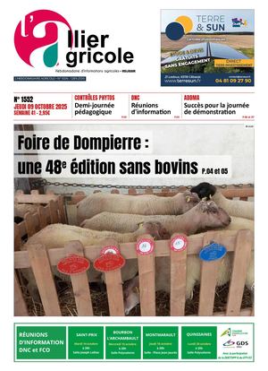 N°1552 L'ALLIER AGRICOLE