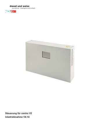 aerosilent centro 900/1350/1800 DE – Inbetriebnahmeanleitung