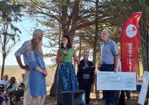 Terre de Liens LR Pose De La Première Pierre