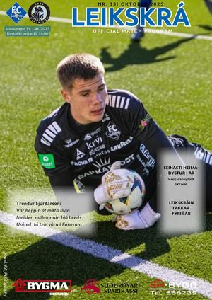 Leikskrá 13 2025
