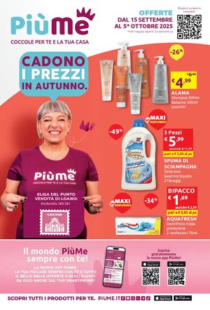 Offerta PiùMe 15 settembre - 05 ottobre 2025