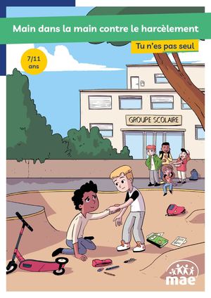BD Main dans la main contre le harcèlement