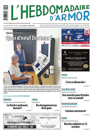 L'Hebdomadaire d'Armor n°3717 du samedi 11 octobre 2025