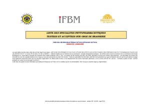 Liste phyto orge brasserie 2025