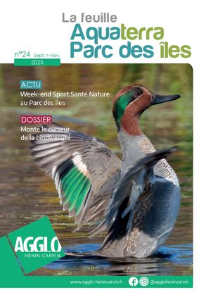 Feuille Aquaterra - Parc des îles / SEPTEMBRE-NOVEMBRE 2025