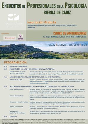 Encuentro Profesionales Psicología Sierra De Cádiz