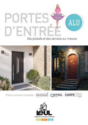 Catalogue Porte d'entrée Aluminium