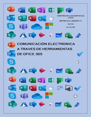 Comunicacion electronica a traves de herramientas institucionales ofice 365
