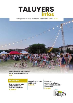 Projet Taluyers Infos Septembre 2025 Version Web