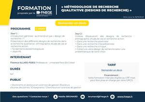 Méthodologie De Recherche Qualitative (Designs De Recherche)