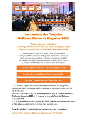 Communiqué De Presse Gagnants Trophées Mcm 2026